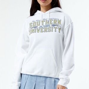 White Southern University jaguars crossroads Women's Hoodie
